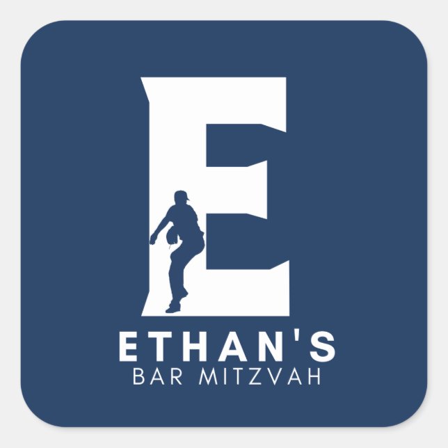 Ethans bar mitzvah sticker (Front)