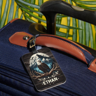 Ethan's Mountain Eagle Luggage Tag