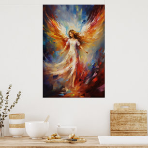 Ethereal Angel Art Poster