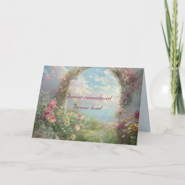 ETHEREAL ARCH SYMPATHY CARD (Front)