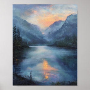 Ethereal Awakening: A Sun-Drenched Reflection upon Poster