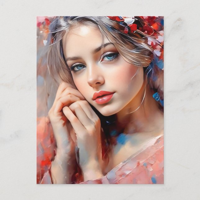 Ethereal Beauty  Postcard (Front)