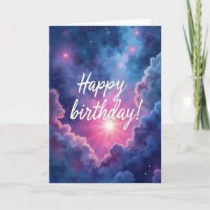 Ethereal Birthday Card