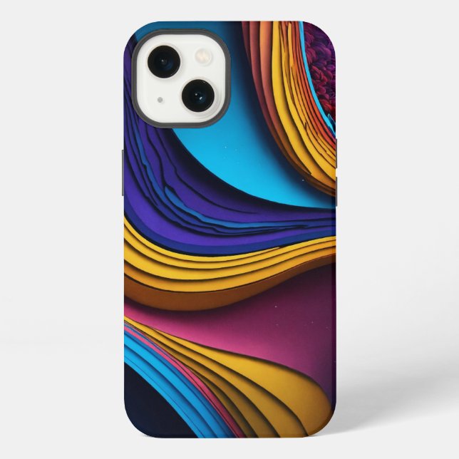 Ethereal Blossoms iPhone Case (Back)