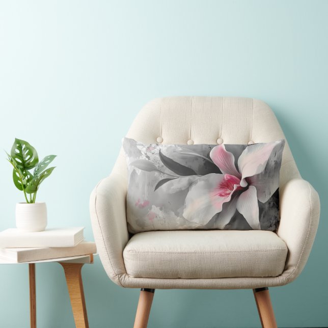 Ethereal Bouquet Lumbar Cushion (Chair)