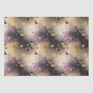 Ethereal Butterfly and Floral Design Tissue Paper
