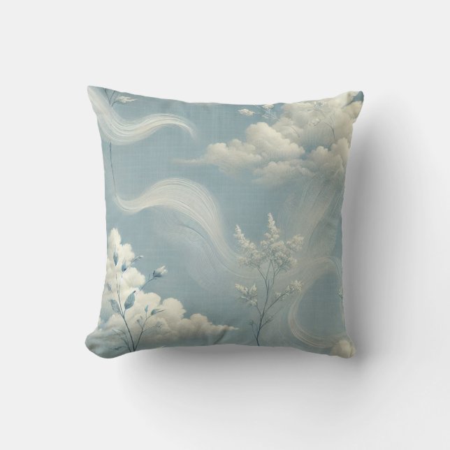 Ethereal Clouds Cushion (Front)