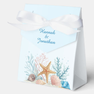 Ethereal Coastal Romance Wedding  Favour Box