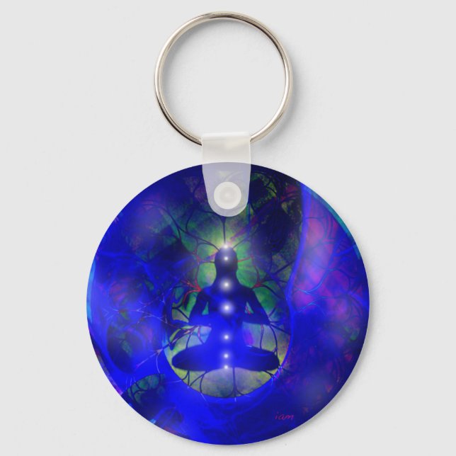 ethereal contemplation - key chain (Front)