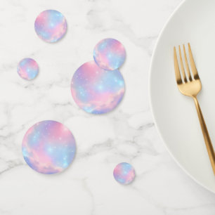 Ethereal Cosmic Pastel Galaxy Starry Night Confetti