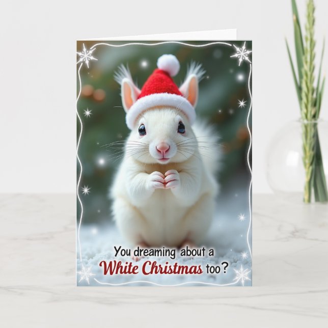 Ethereal Creature Christmas Card (Front)