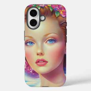 Ethereal Crown Portrait iPhone 16 Case