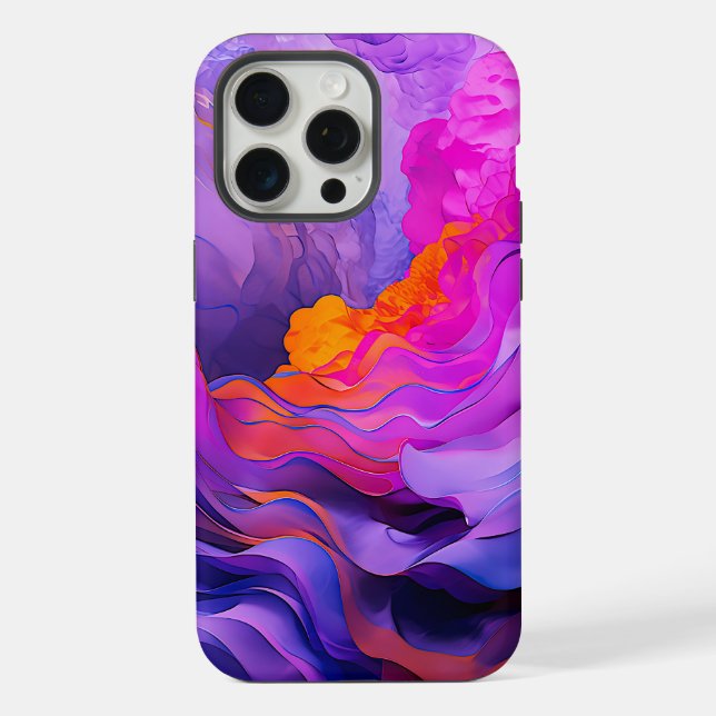 "Ethereal Currents" iPhone Case (Back)