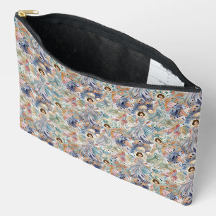 Ethereal Dance Dreamy Feminine Watercolor Pattern Accessory Pouch