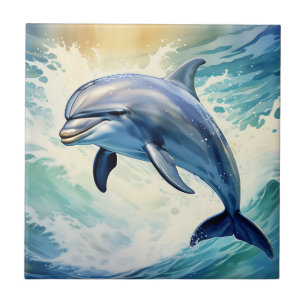 Ethereal Dolphin Marine Tile