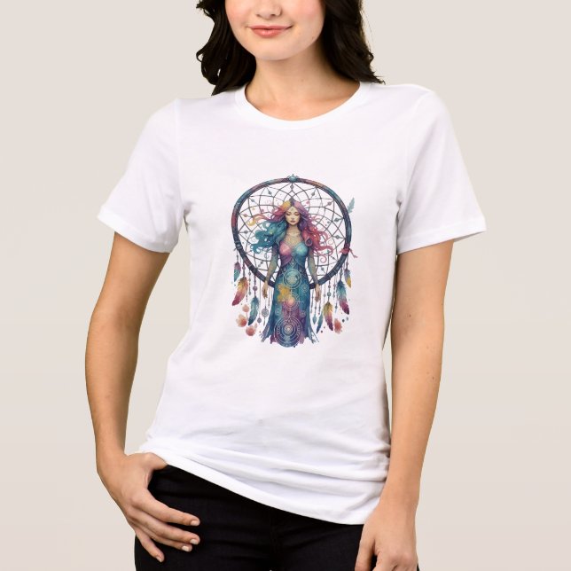 Ethereal Dream Circle Tri-Blend Shirt (Front)