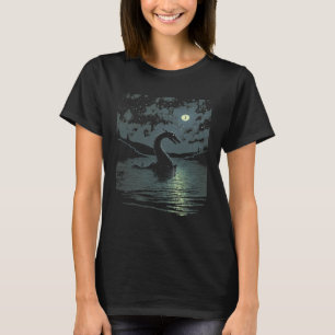 Ethereal Dream Nessie Loch Ness Monster Cool Horro T-Shirt