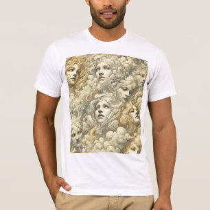Ethereal Drift – Gothic Wearable Art T-Shirt