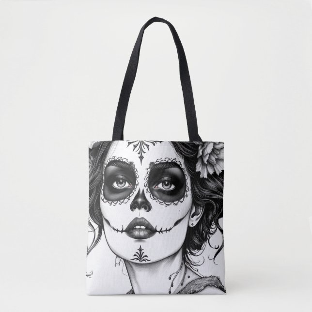 Ethereal Duality Tote Bag (Front)