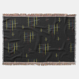 Ethereal Echoes Throw Blanket