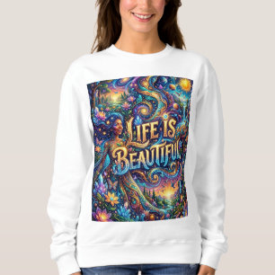 Ethereal Echoes: Where the Cosmos Meets the Soul Sweatshirt