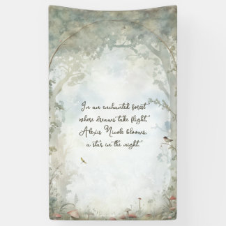 Ethereal Enchanted Forest Banner