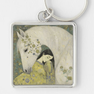 Ethereal Equine Moonlit Dream Key Ring