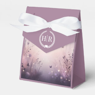 Ethereal Fairy Lights Forest Wedding Favour Box
