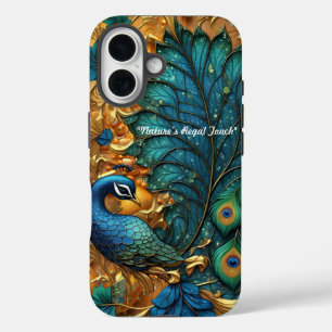 "Ethereal Feather Glow" iPhone 16 Case