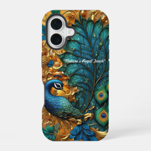 "Ethereal Feather Glow" iPhone 16 Case