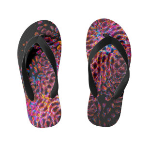 "Ethereal Fire: A Captivating Lightpainting of  Kid's Jandals