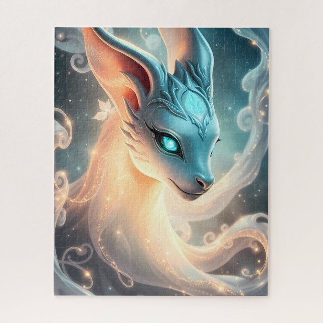 Ethereal Forest Spirit Mythical Creature Jigsaw Puzzle (Vertical)