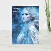 Ethereal Frozen Snow Queen Fantasy Art