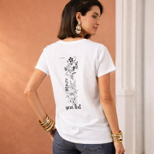 Ethereal Girl Face Kite Design   Unique Beauty Art T-Shirt