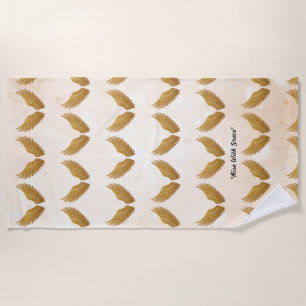 "Ethereal Glow" Beach Towel
