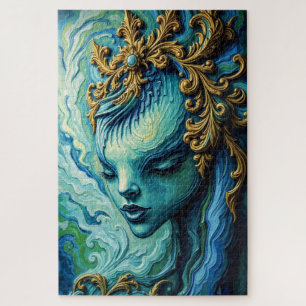 Ethereal Goddess: Fusion of Art and Fantasy Jigsaw Puzzle