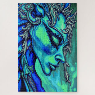 Ethereal Goddess: Fusion of Art and Fantasy Jigsaw Puzzle