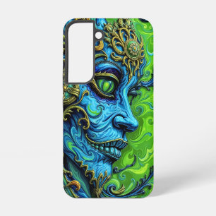 Ethereal Guardian: Fusion of Elements Samsung Galaxy Case