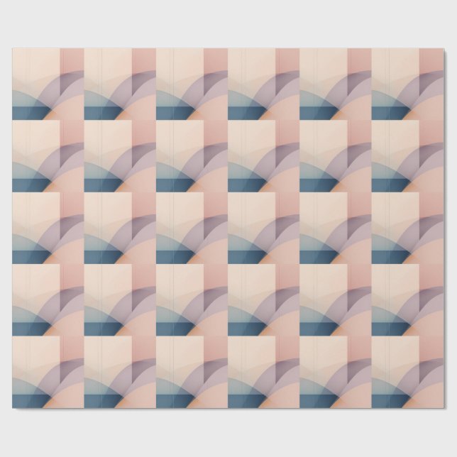 Ethereal Harmony Art Color Design Summary P Wrapping Paper (Flat)