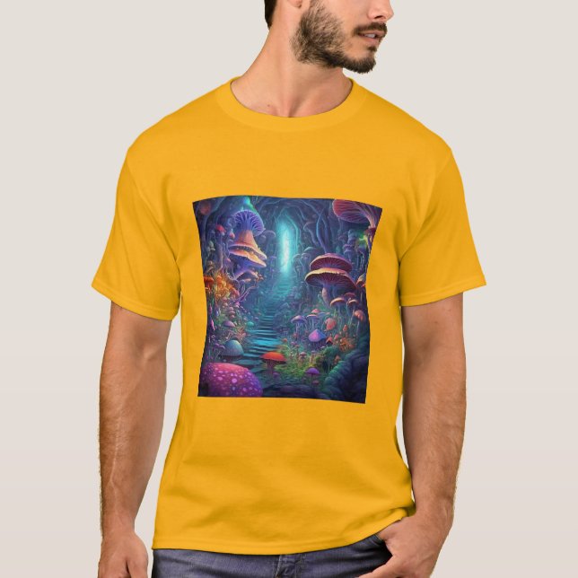 Ethereal Jellyfish Drift T-Shirt (Front)