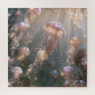 Ethereal Jellyfish Jigsaw Puzzle