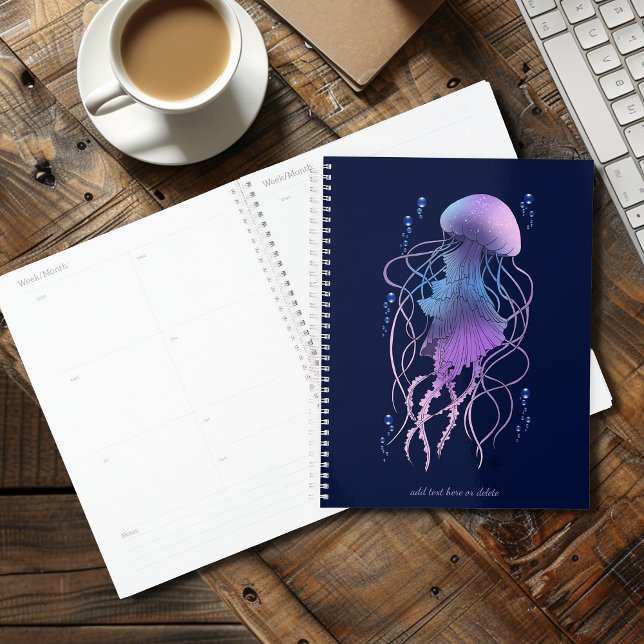 Ethereal Jellyfish Violet Blue Planner (Creator Uploaded)