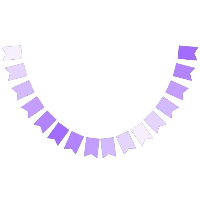 Ethereal Lavender Romantic  Soft Gradients  Bunting (All)