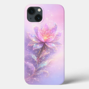 Ethereal Lotus Light iPhone 13 Case