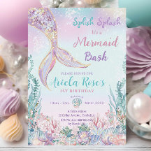 Ethereal Mermaid Bash Under the Sea Pool Birthday 