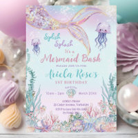 Ethereal Mermaid Bash Under the Sea Pool Birthday