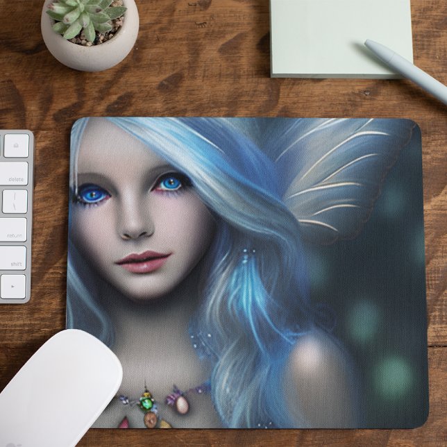 Ethereal Mystical Fairy Girl Mouse Pad (Creator Uploaded)