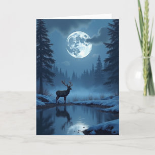 Ethereal Night Christmas Card