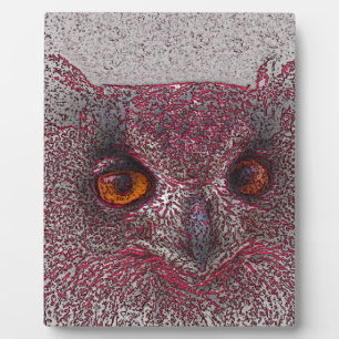 Ethereal Owl Plaque