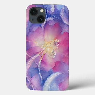 Ethereal Pastel Floral iPhone 13 Case